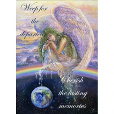 JOSEPHINE WALL GREETING CARD Weep for the World